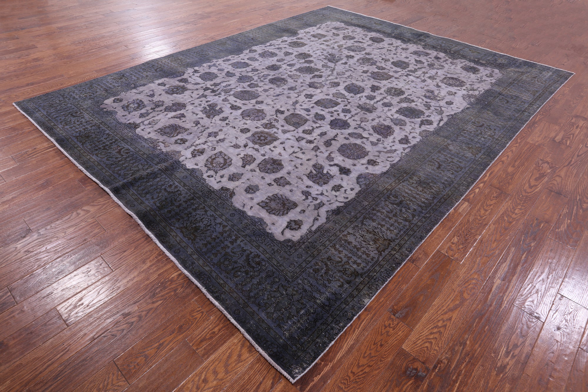 Persian Overdyed Hand Knotted Wool Area Rug - 9' 10" X 12' 8" - Golden Nile