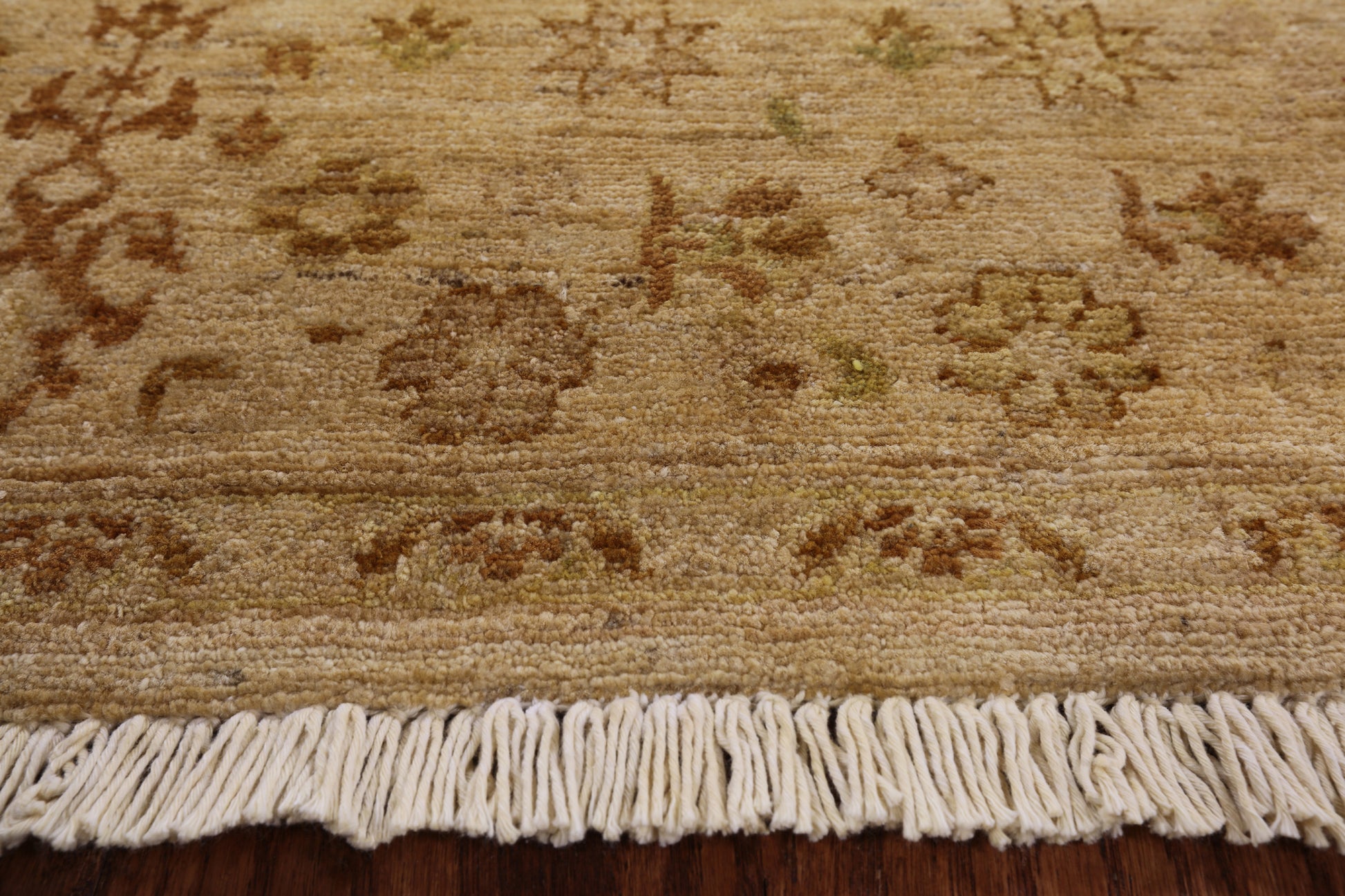 Peshawar Handmade Wool Rug - 6' 1" X 8' 10" - Golden Nile
