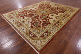 Peshawar Handmade Wool Rug - 8' 1" X 10' 0" - Golden Nile