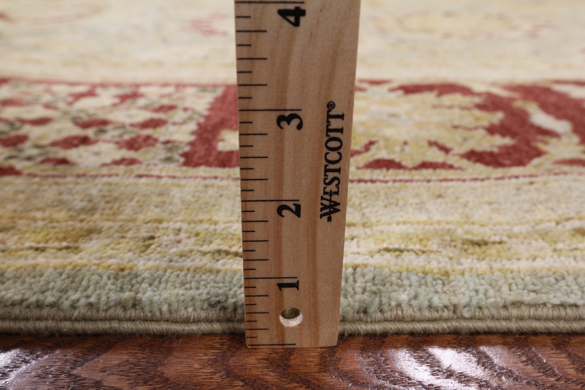 Peshawar Hand Knotted Wool Rug - 6' 2" X 9' 8" - Golden Nile