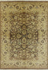 Oriental Peshawar Chobi Wool Rug 6 X 9 - Golden Nile
