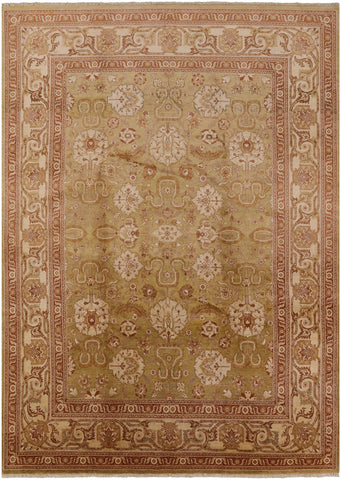 Traditional Peshawar Area Rug - 8' 10