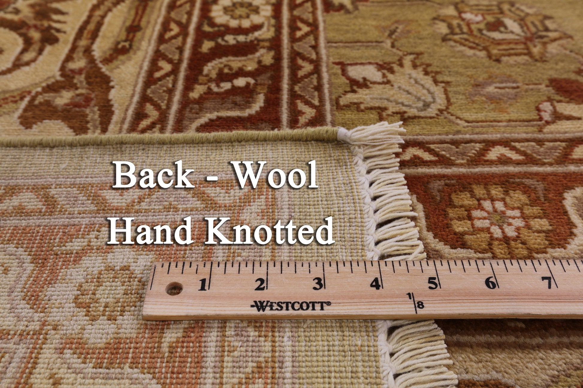 Traditional Peshawar Area Rug - 8' 10" X 12' 3" - Golden Nile