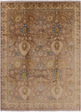 Peshawar Chobi Oriental Wool Rug 9 X 12 - Golden Nile