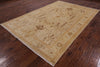 Peshawar Hand Knotted Wool Rug - 6' 9" x 9' 10" - Golden Nile