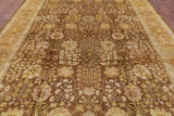 Chobi Peshawar Hand Knotted Wool Rug - 9' 0" X 12' 0" - Golden Nile