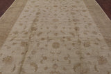 Ivory Chobi Peshawar Hand Knotted Rug - 8' 10" X 12' 3" - Golden Nile