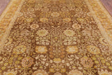 Peshawar Handmade Wool Rug - 8' 2" X 10' 3" - Golden Nile