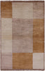 Gabbeh Handmade Wool Rug - 4' 1" X 6' 4" - Golden Nile
