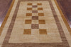Persian Gabbeh Hand Knotted Wool Rug - 4' 2" X 6' 3 - Golden Nile