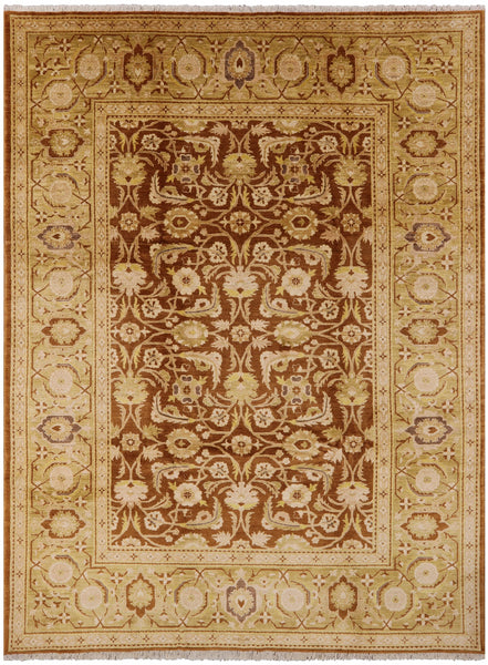 Peshawar Hand Knotted Wool Rug - 10' 2" X 13' 10" - Golden Nile