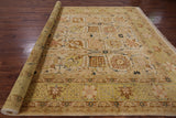 Peshawar Hand Knotted Rug - 9' 2" X 11' 7" - Golden Nile