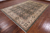 Peshawar Hand Knotted Wool Rug - 8' 9" X 12' 5" - Golden Nile