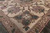 Peshawar Hand Knotted Wool Rug - 8' 9" X 12' 5" - Golden Nile