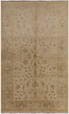 6 X 9 Hand Knotted Oriental Oushak Area Rug - Golden Nile