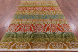 Modern Handmade Wool Area Rug - 5' 9" X 8' 0" - Golden Nile