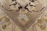 Oushak Hand Knotted Area Rug - 5' 6" X 8' 9" - Golden Nile