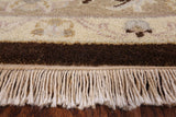 Oushak Hand Knotted Area Rug - 5' 6" X 8' 9" - Golden Nile