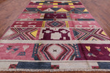 Navajo Design Moroccan Hand Knotted Wool Rug - 9' 0" X 11' 7" - Golden Nile