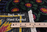 William Morris Handmade Wool Area Rug - 8' 1" X 10' 2" - Golden Nile
