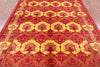 William Morris Hand Knotted Wool Area Rug - 5' 10" X 8' 7" - Golden Nile