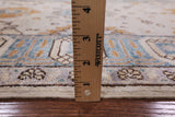Ivory Fine Serapi Hand Knotted Runner Rug - 2' 9" X 10' 0" - Golden Nile