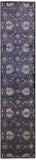 William Morris Hand Knotted Rug - 3' 1" X 13' 10" - Golden Nile