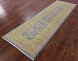 Fine Serapi Runner Rug - 3' 2" X 9' 9" - Golden Nile