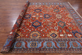 Red Fine Serapi Area Rug - 9' 2" X 11' 5" - Golden Nile