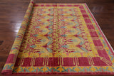 William Morris Handmade Wool Area Rug - 8' 10" X 11' 8" - Golden Nile