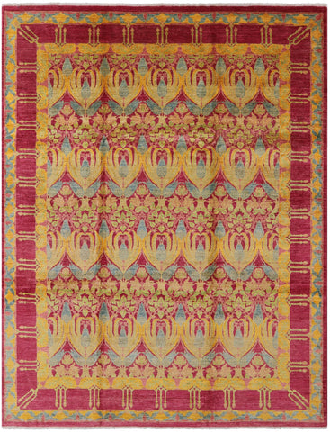 William Morris Handmade Wool Area Rug - 8' 10