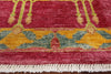 William Morris Handmade Wool Area Rug - 8' 10" X 11' 8" - Golden Nile