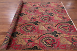 William Morris Handmade Wool Area Rug - 7' 10" X 10' 1" - Golden Nile