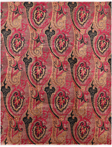 William Morris Handmade Wool Area Rug - 7' 10