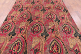 William Morris Handmade Wool Area Rug - 7' 10" X 10' 1" - Golden Nile