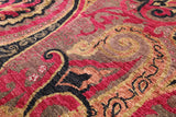 William Morris Handmade Wool Area Rug - 7' 10" X 10' 1" - Golden Nile