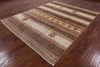 Moroccan Southwest Navajo Design Hand Knotted Area Rug - 7' 6" X 9' 1" - Golden Nile