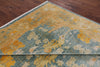 Peshawar Hand Knotted Wool Rug - 9' X 12' 3" - Golden Nile