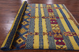 Tribal Moroccan Hand Knotted Wool Area Rug - 6' 5" X 8' 10" - Golden Nile