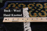 Ikat Handmade Wool Area Rug - 6' 4" X 9' 2" - Golden Nile