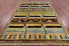 Moroccan Navajo Hand Knotted Wool Area Rug - 6' 2" X 9' 3" - Golden Nile