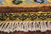 Moroccan Navajo Hand Knotted Wool Area Rug - 6' 2" X 9' 3" - Golden Nile