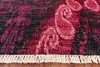 Ikat Hand Knotted Wool Rug - 9' 10" X 14' 1" - Golden Nile