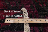 Ikat Hand Knotted Wool Rug - 9' 10" X 14' 1" - Golden Nile