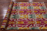 Ikat Handmade Wool Area Rug - 5' 1" X 8' 10" - Golden Nile