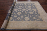 Peshawar Hand Knotted Wool Rug - 8' 1" X 9' 10" - Golden Nile