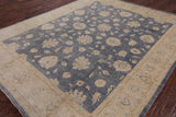 Peshawar Hand Knotted Wool Rug - 8' 1" X 9' 10" - Golden Nile