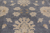 Peshawar Hand Knotted Wool Rug - 8' 1" X 9' 10" - Golden Nile