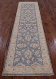 Peshawar Handmade Wool Runner Rug - 2' 7" X 9' 8" - Golden Nile