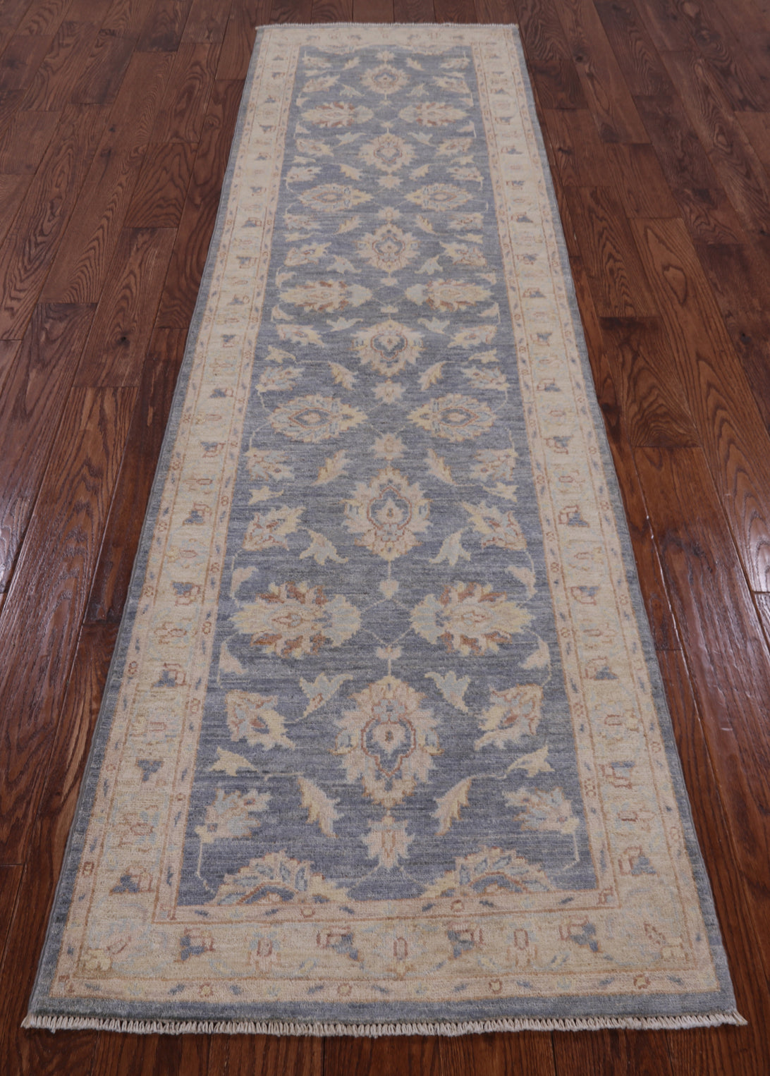 Peshawar Handmade Wool Runner Rug - 2' 7" X 9' 8" - Golden Nile